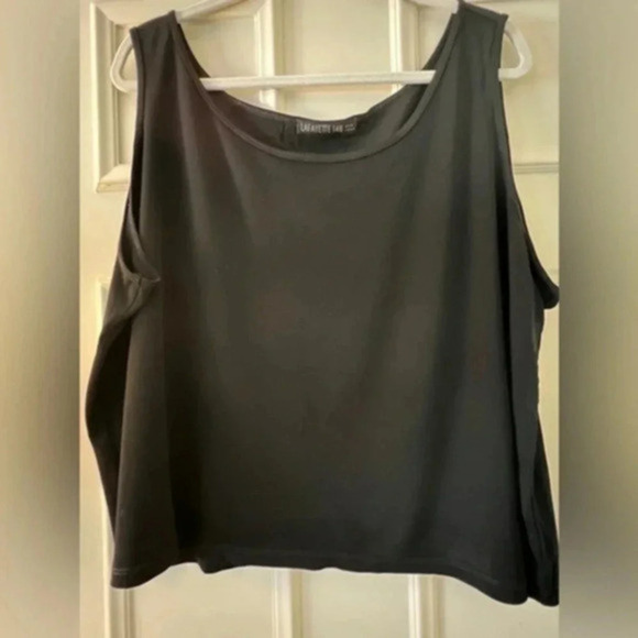 Lafayette 148 New York Tops - Lafayette 148 Black Tank… Size 22w